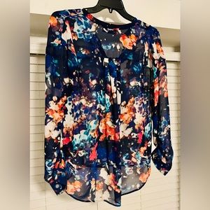 Ana-size XL sheer blouse
